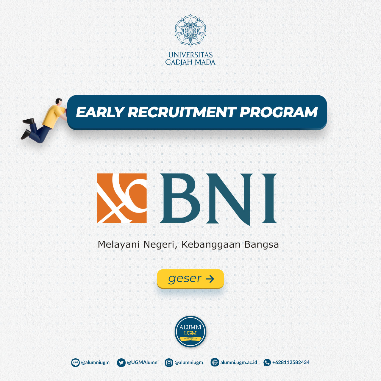 Early Recruitment BNI | Program Sarjana - Departemen Teknik Elektro Dan ...